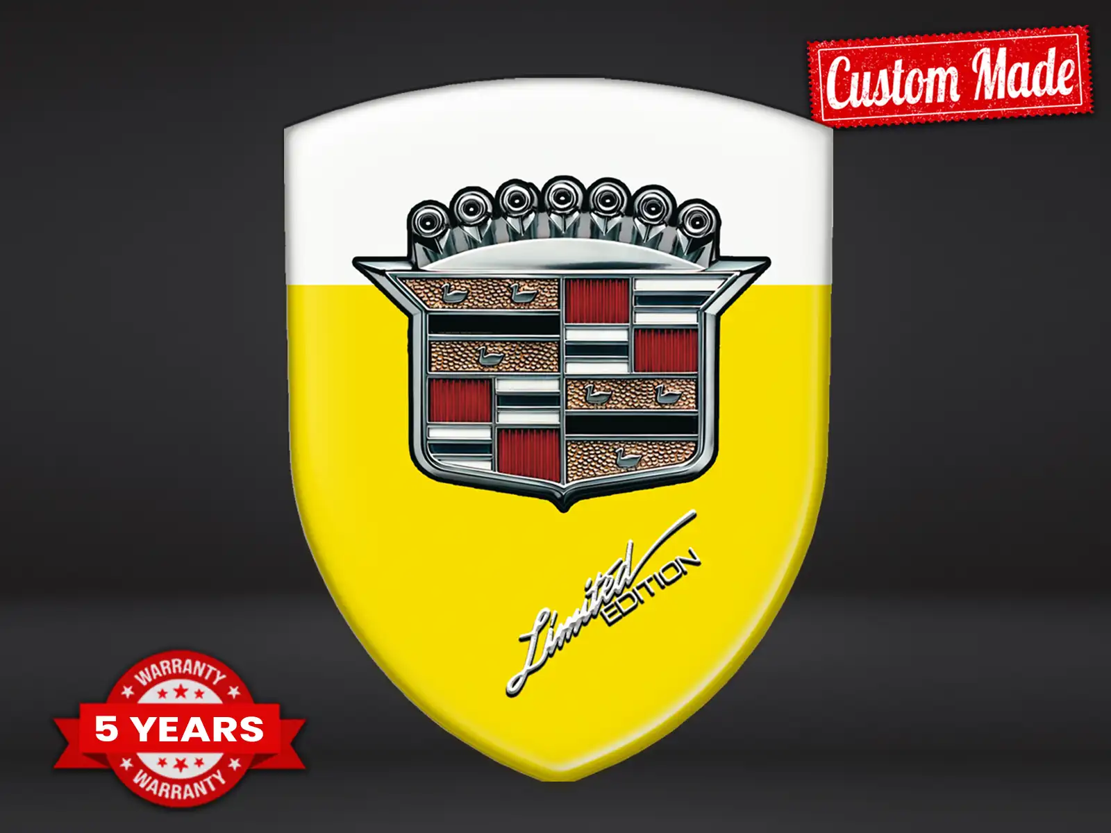 Cadillac Stickers Vitre Auto Édition Max Pro Chic Résistants ST